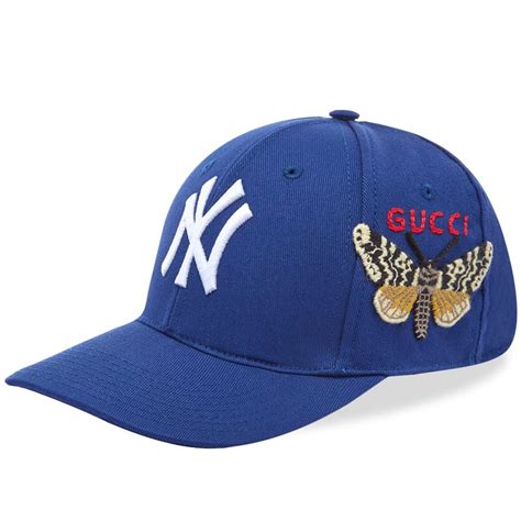 gucci yankee hat used|gucci baseball cap price.